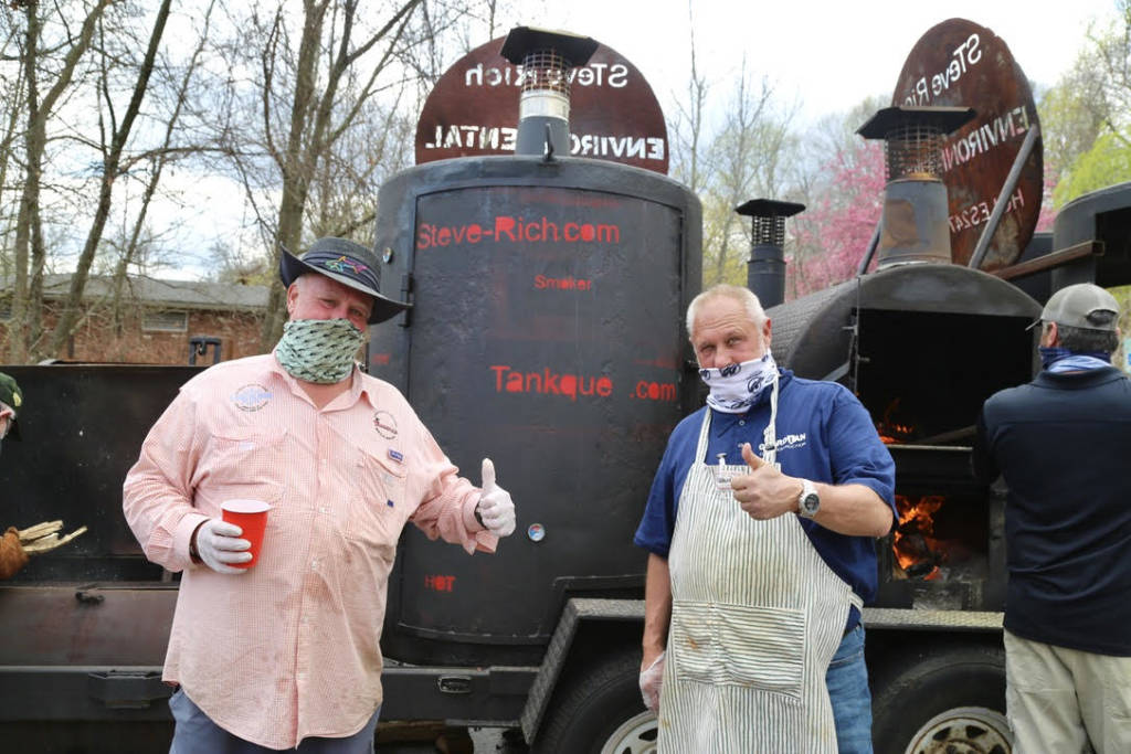 Glenn Laga leads hometown bbq to feed covid essential workers