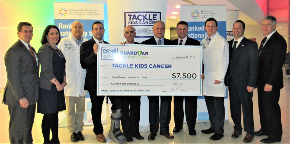 guardian data destruction donation cheque