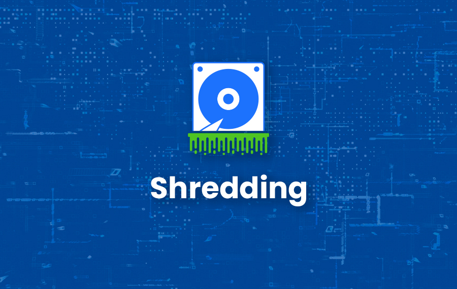 Shredding logo