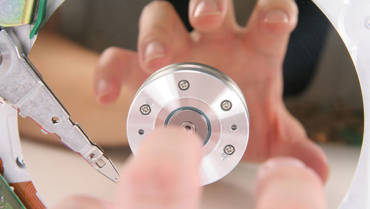 Grabbing hard drive